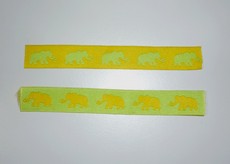 Elephantribbon 16mm (50 m), Yellow-Green